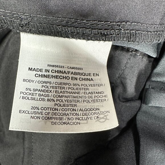 Nike Golf Shorts Mens 34 Standard Fit Flat Front Pockets Logo Zip Fly Dri Fit - Picture 4 of 6